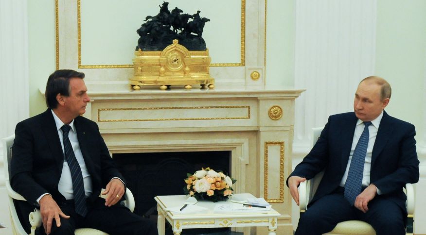 SONHO OU PESADELO? Pautas negociadas entre Bolsonaro e Putin naufragaram; o presidente brasileiro também não conseguiu 