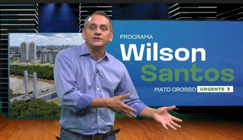 COMUNICAÇÃO CUIABANA: Wilson Santos entrevista Roberto França e  os dois fazem a diferença na TV mato-grossense
