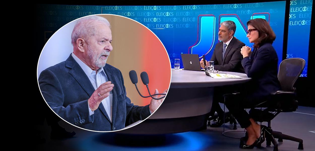 ENTREVISTA NO JN: Lula chama Bolsonaro de 