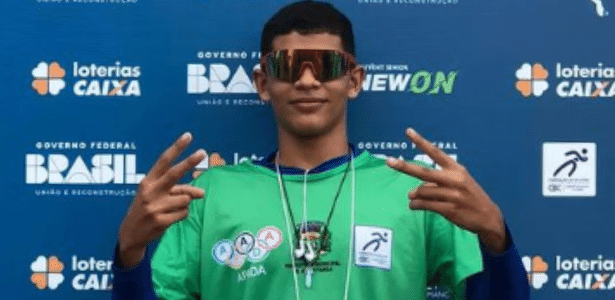 PÉ NO CHÃO: Jovem de 16 anos de Mato Grosso não encontra sapatilha 47 corre descalço e faz final no Brasileiro Sub-20 de atletismo