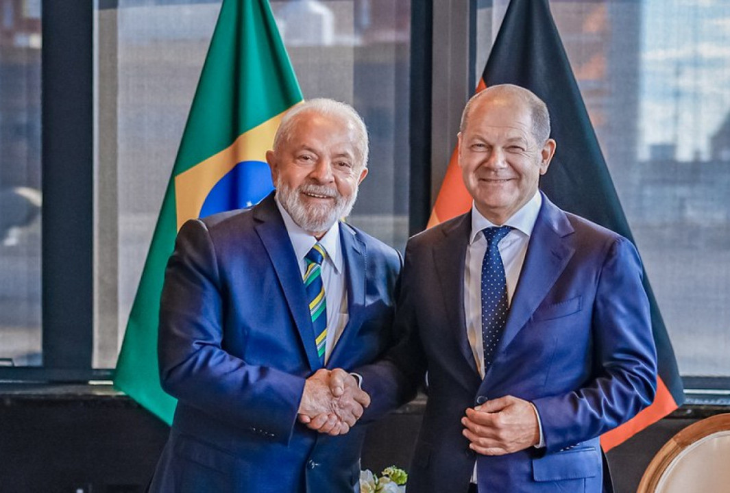 PAUTA FORTE: Além do encontro com Biden, Lula se reuniu em Nova York com Olaf Scholz, premier da Alemanha maior potência da Europa