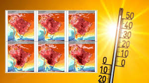  CALORÃO: Inmet amplia até terça (26) alerta vermelho de grande perigo para MT mais 10 estados e o DF