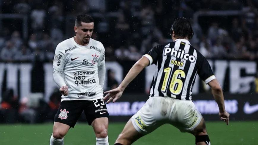 Santos busca empate com Corinthians nos acréscimos em duelo contra Z-4