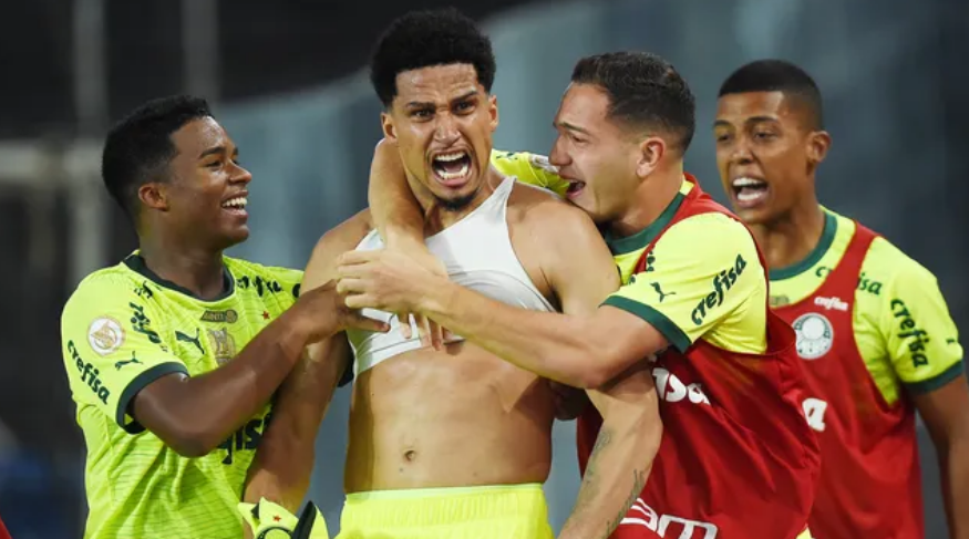 Palmeiras leva 3 a 0 no primeiro tempo, mas vence Botafogo com virada histórica no Nilton Santos