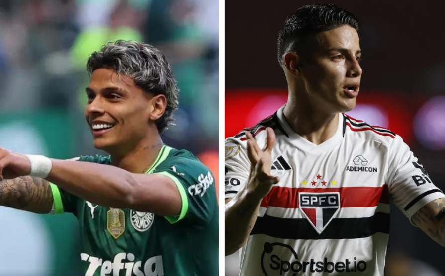 Saiba como Palmeiras e São Paulo tiveram influência na vitória da Colômbia sobre o Brasil