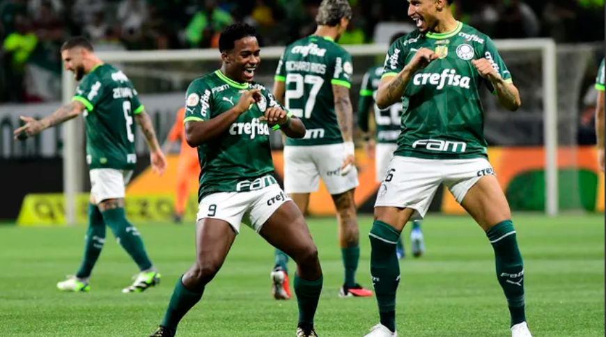 Embalado por Endrick, Palmeiras goleia o América-MG e pode ser campeão neste domingo 