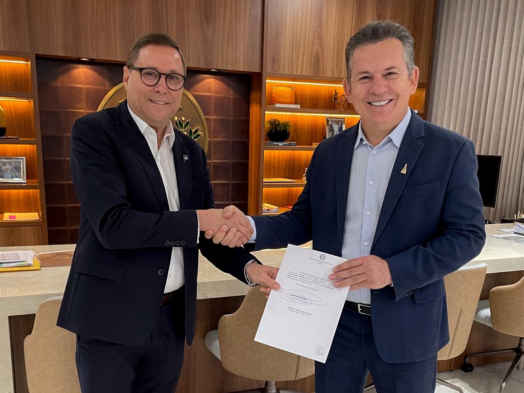 Mauro Carvalho garante apoio do PRD a Eduardo Botelho para prefeitura de Cuiabá