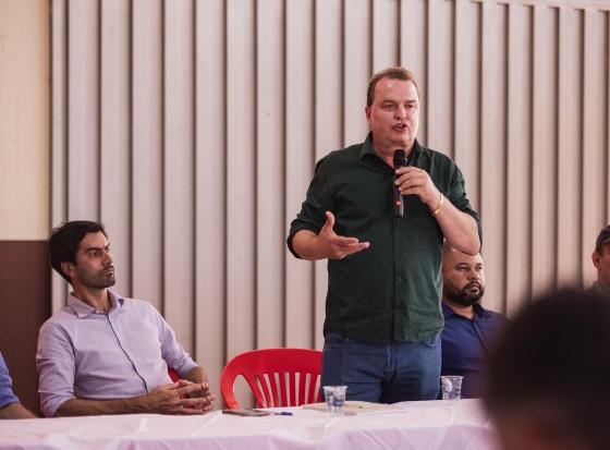Max Russi e o prefeito Alexandre se unem para pavimentar a MT-403