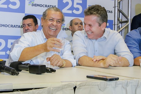  DESENTOCOU: Mauro Mendes, após muitas idas e vindas assume candidatura a governador; Jayme disputa o Senado