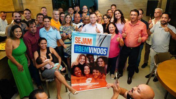 Solidariedade fecha apoio a Botelho e forma chapa com 32 pré-candidatos a vereador