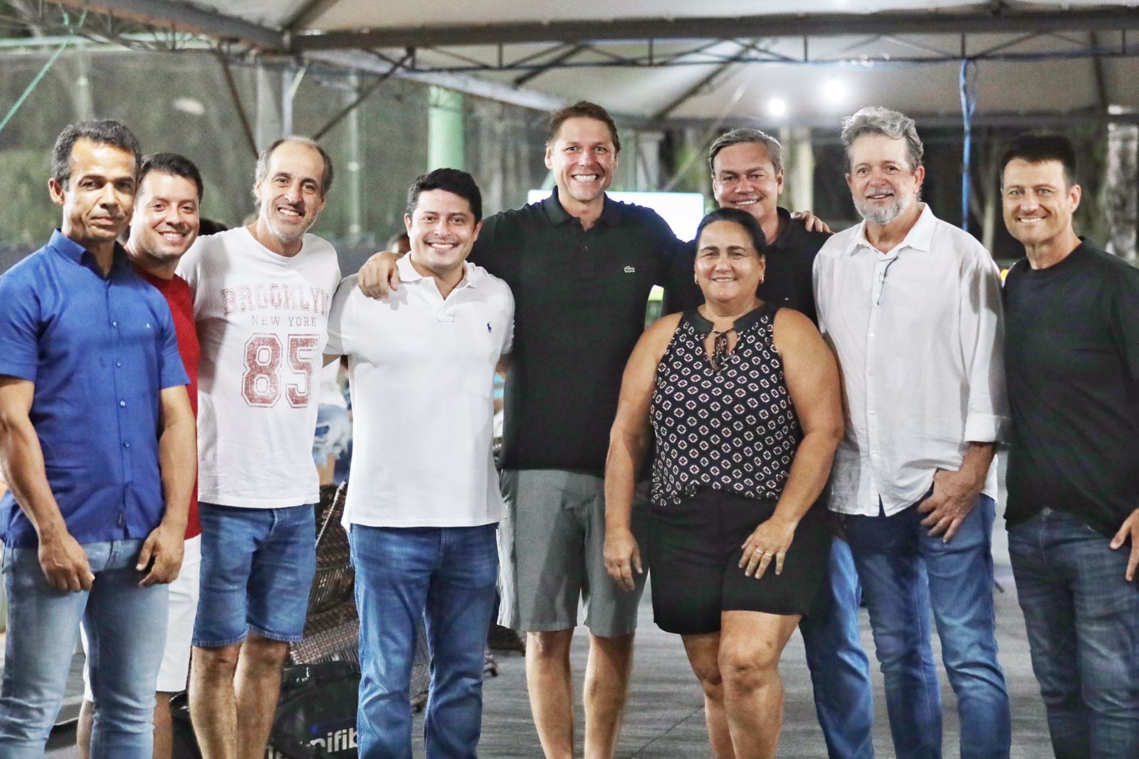Campeonato Estadual de Tênis teve a presença de Fernando Meligeni e o presidente da Confederação Brasileira de Tênis, Rafael Westrupp