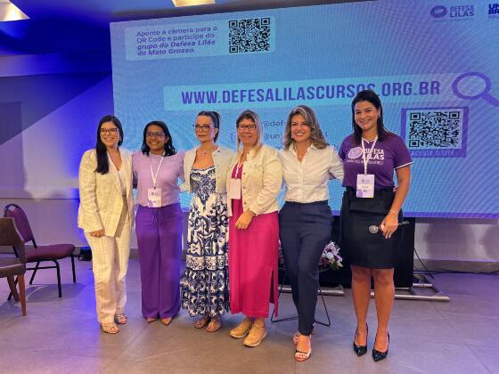 Defesa Lilás reúne mulheres de 80 municípios na formação de lideranças femininas em MT