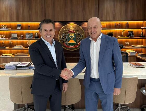 Vice-governador Otaviano Pivetta assume governo durante viagem de Mauro Mendes aos EUA