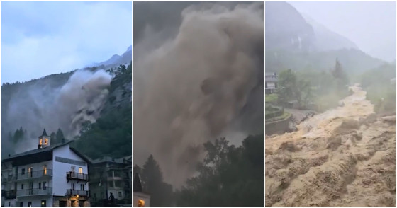 Vídeo: Enchente gigante atinge comuna na Itália e imagens impressionam