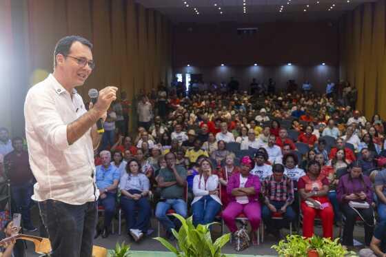 Ato na CDL marca início da pré-campanha de Lúdio a prefeito de Cuiabá