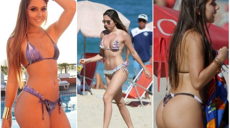 Carol Portaluppi exibe corpão em foto de biquíni