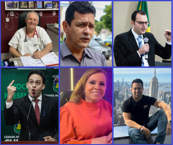 Seis possíveis candidatos estão no páreo para ser vice de Botelho