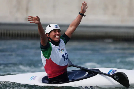 Atleta de MT faz o melhor resultado da canoagem slalom do Brasil em Olimpíadas