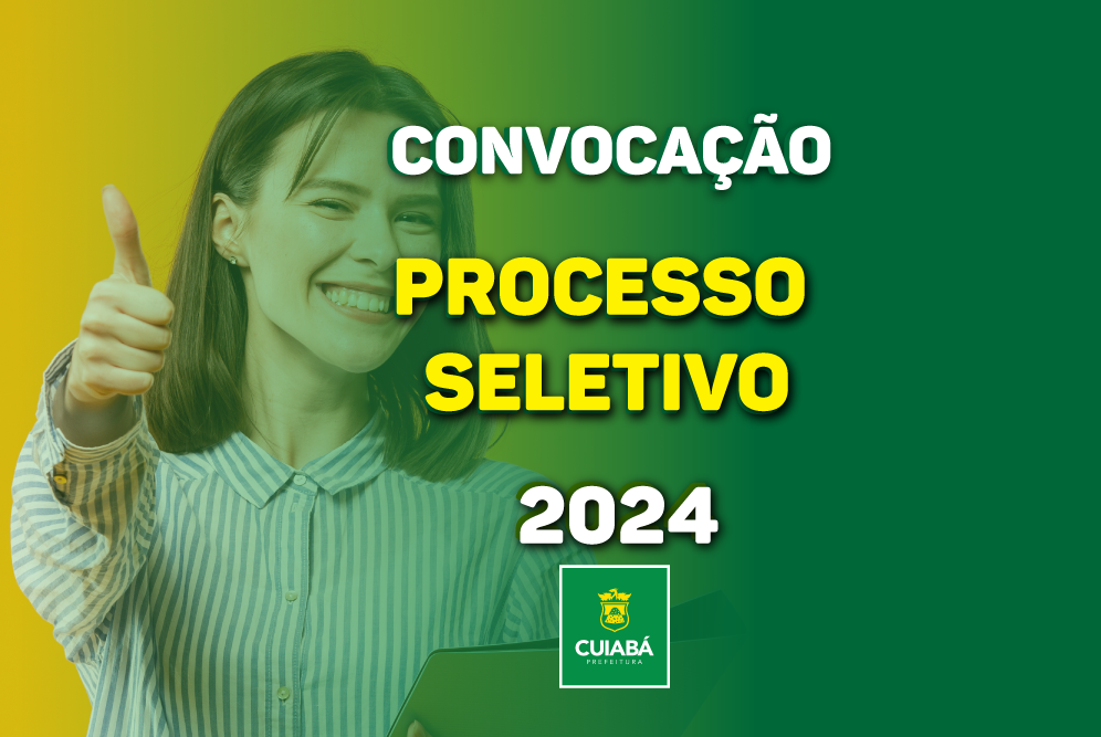 Prefeitura de Cuiabá convoca candidatos aprovados nas funções de Pedagogo, TDI, TNE e ASG, para todas as regionais