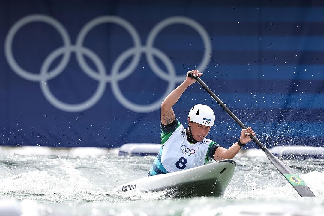 Olimpíadas 2024: atleta de MT tem melhores colocações da história da canoagem slalom brasileira