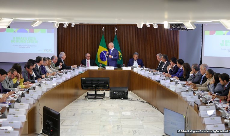 Presidente Lula manifesta otimismo com o momento do país