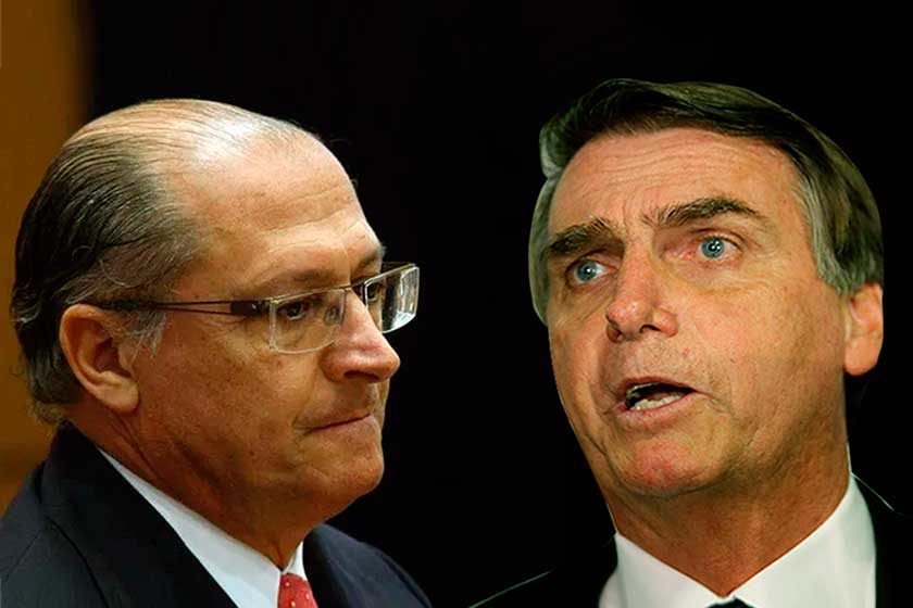  TROCO: Alckmin rebate Bolsonaro: 'tentou apoio do Centrão, não conseguiu e fala mal'