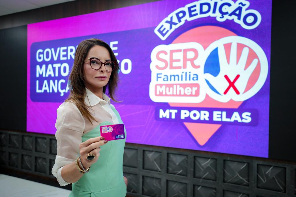 Primeira-dama do Estado lança Movimento MT Por Elas com foco no combate à violência doméstica 