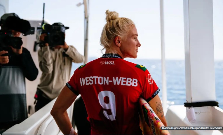 Tati Weston-Webb e Ítalo Ferreira se garantem no WSL Finals
