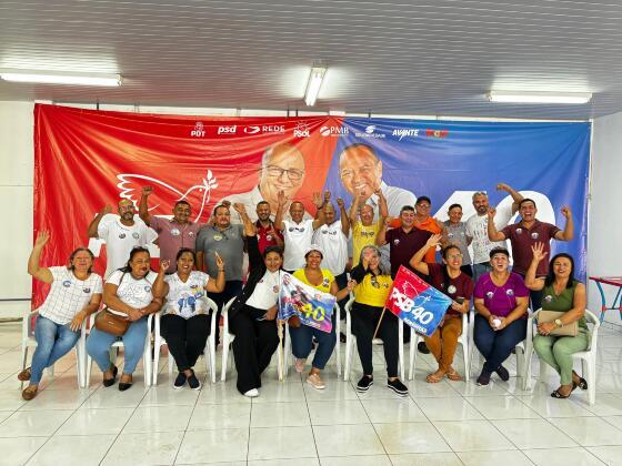 Líderes comunitários da região Salmen declaram apoio a Paulo José
