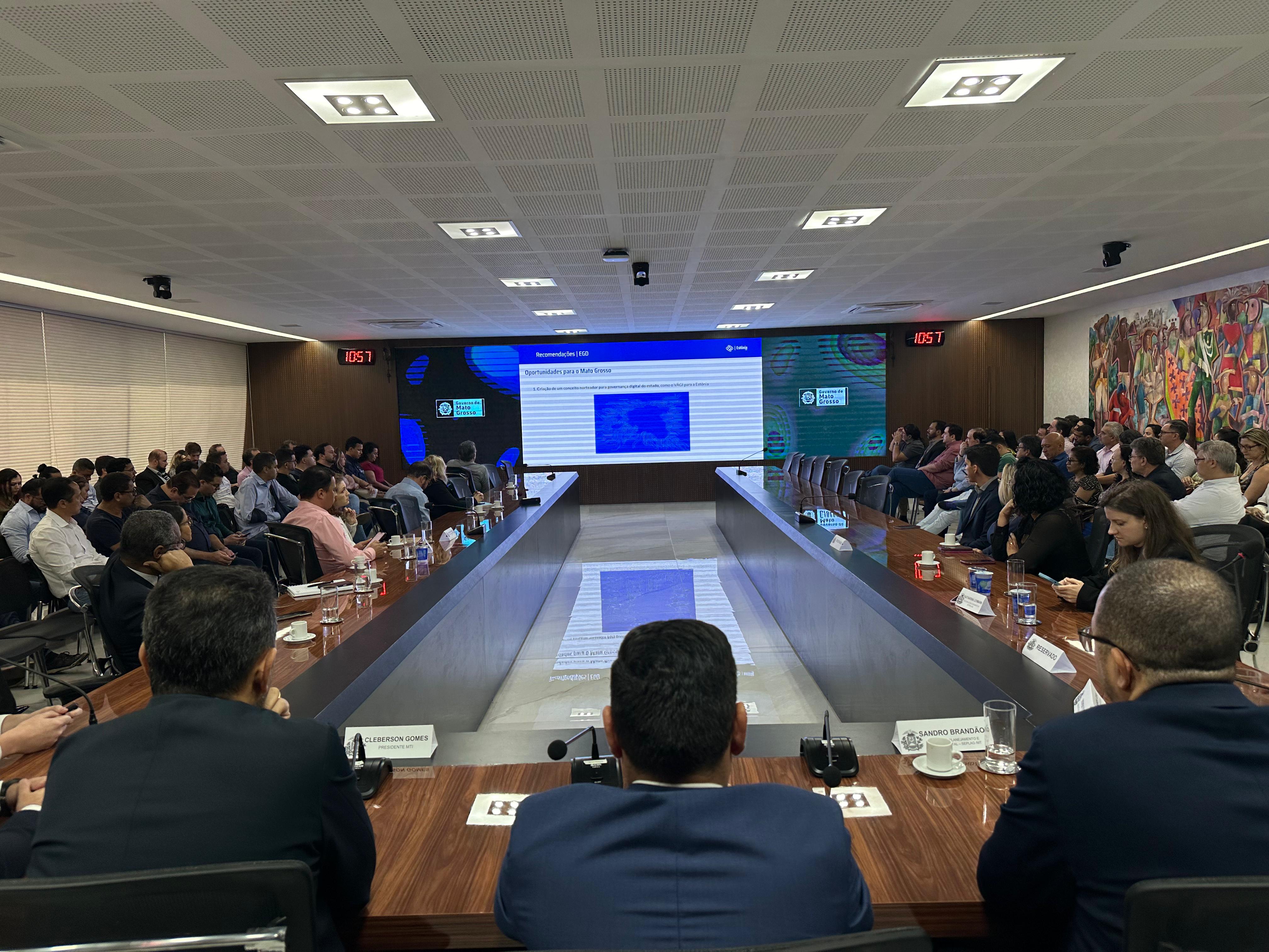 Seplag realiza encontro internacional para potencializar a transformação digital do Governo de MT