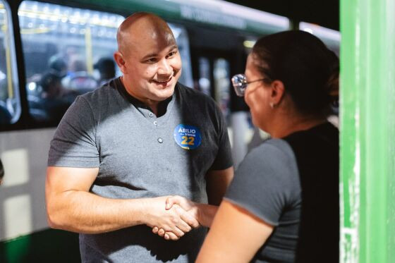 Abílio propõe pagar empresas de ônibus por quilômetro rodado em Cuiabá