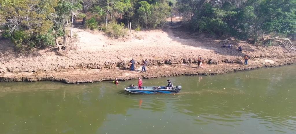 Bombeiros localizam corpo de criança vítima de afogamento no Rio Araguaia