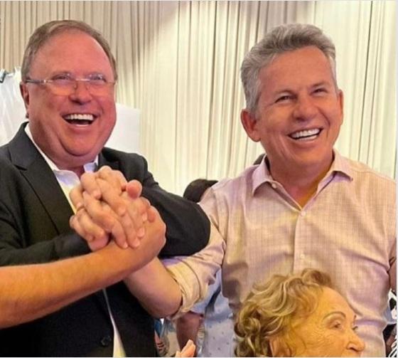 Blairo diz que “lançou” Mauro Mendes para a Presidência da República em 2026