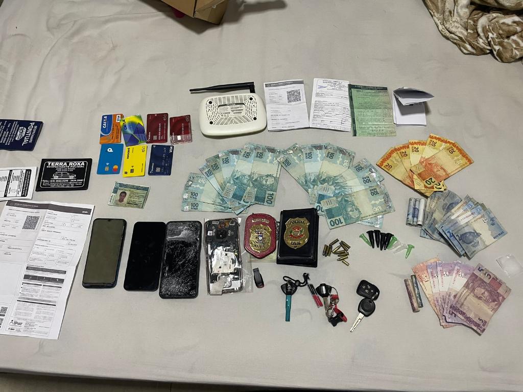 Polícia Civil cumpre mandados em investigação de fraude eletrônica contra shopping de Várzea Grande