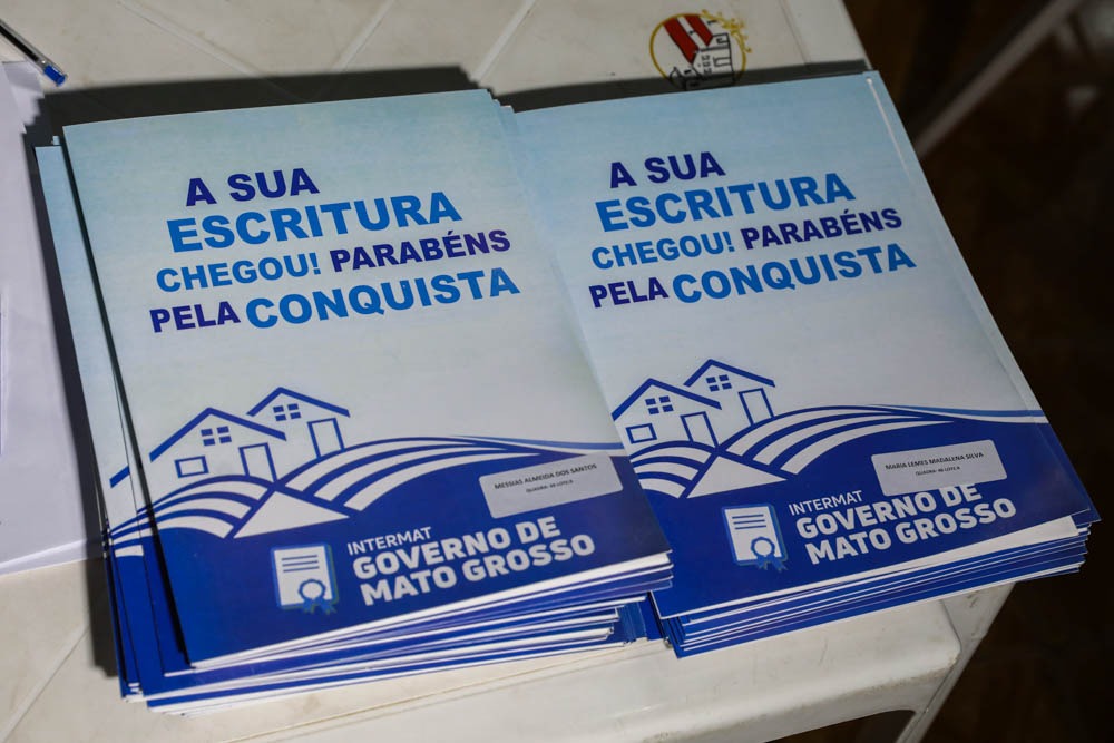 Famílias de Porto Alegre do Norte receberão títulos de propriedade do Governo de MT