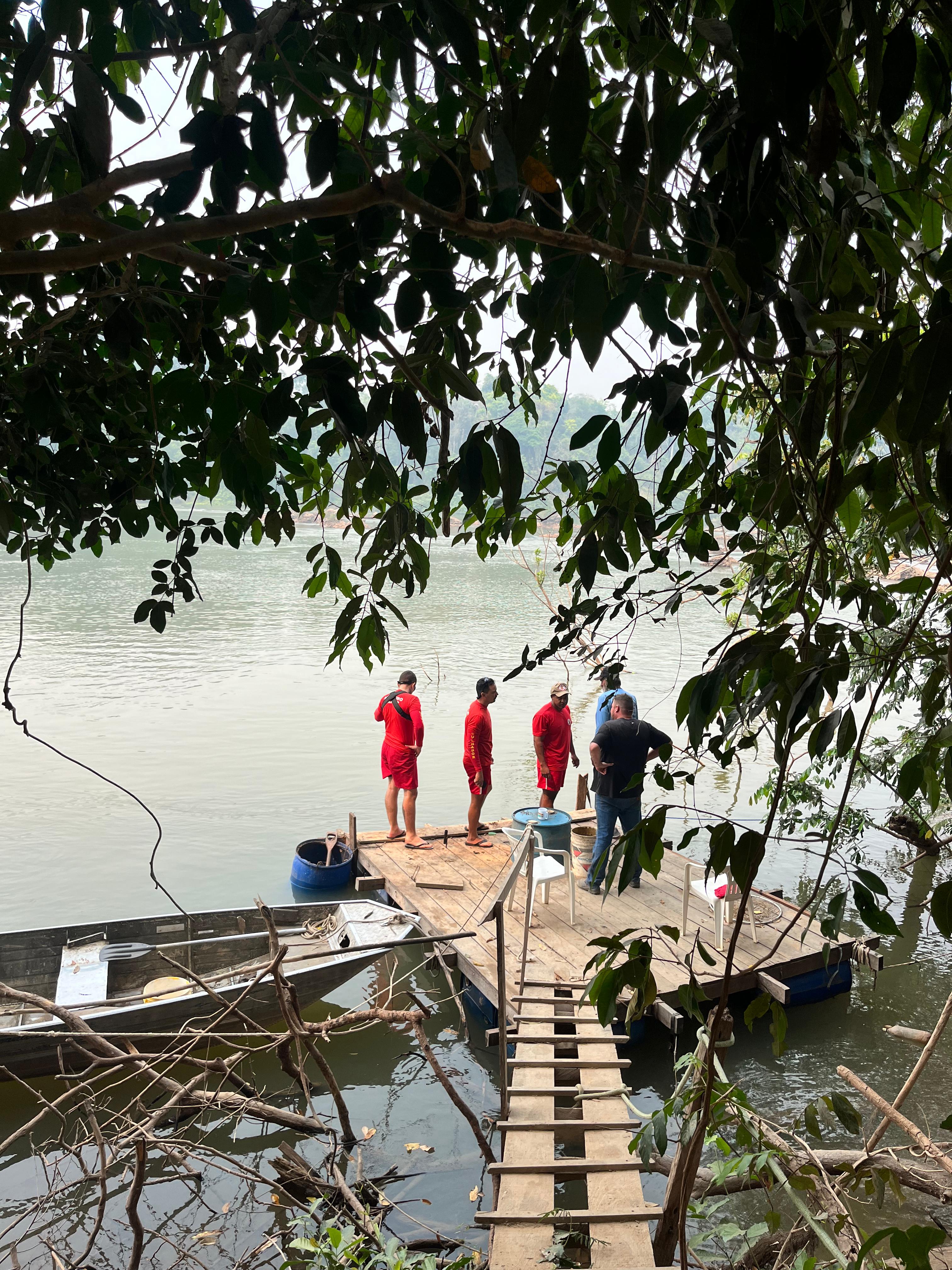 Corpo de Bombeiros localiza corpo de jovem que se afogou no Rio Teles Pires