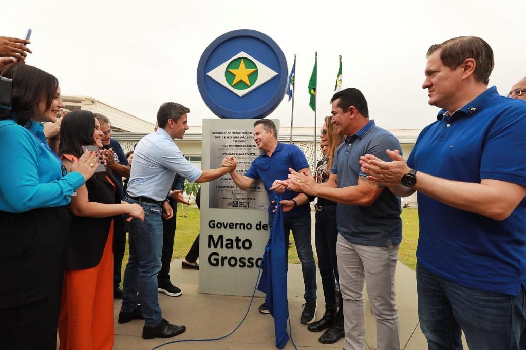 Governo de MT entrega segunda escola modelo em Cuiabá; “alunos vão se sentir ainda mais motivados”, afirma diretora