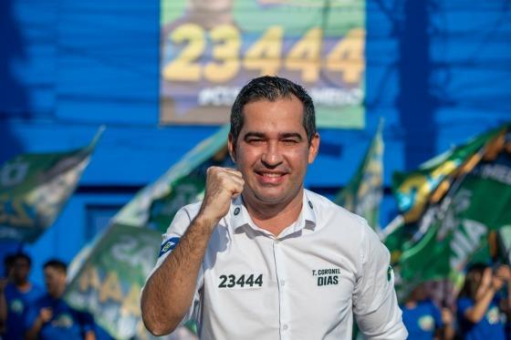 Tenente-coronel Dias está entre os candidatos mais mencionados pelos eleitores