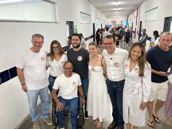 Lúdio é o primeiro a votar e declara esperança de vitória no segundo turno