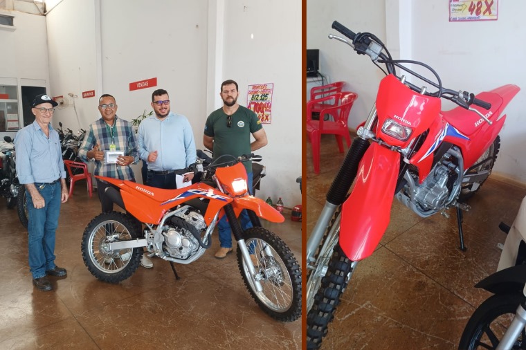 TAC garante aquisição de motocicleta para fiscalização de desmatamento