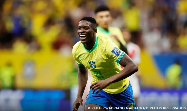 Luiz Henrique marca dois e Brasil derrota seleção peruana em Brasília