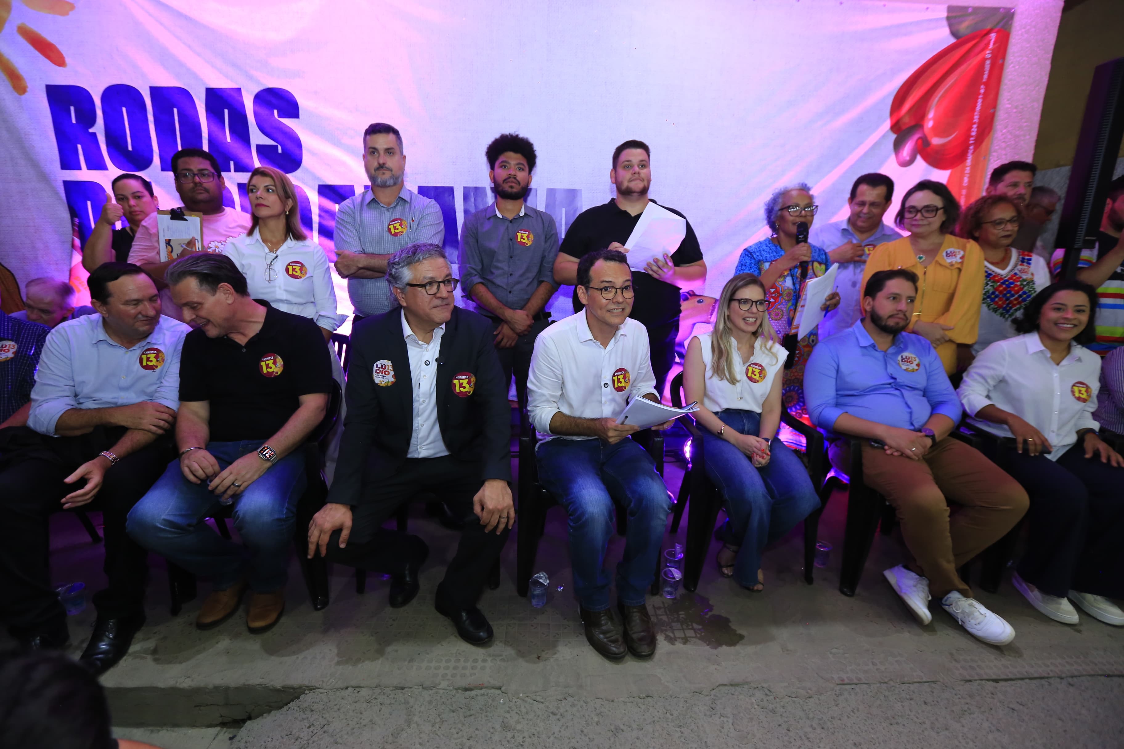 Ao lado de três ministros, Lúdio recebe apoio de profissionais da saúde em Cuiabá
