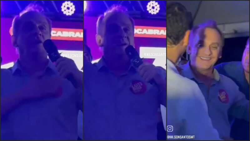 Wilson declara apoio a Lúdio Cabral e faz discurso forte