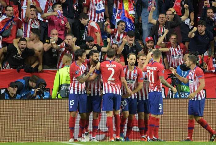Atlético supera o Real e conquista a Supercopa da Europa