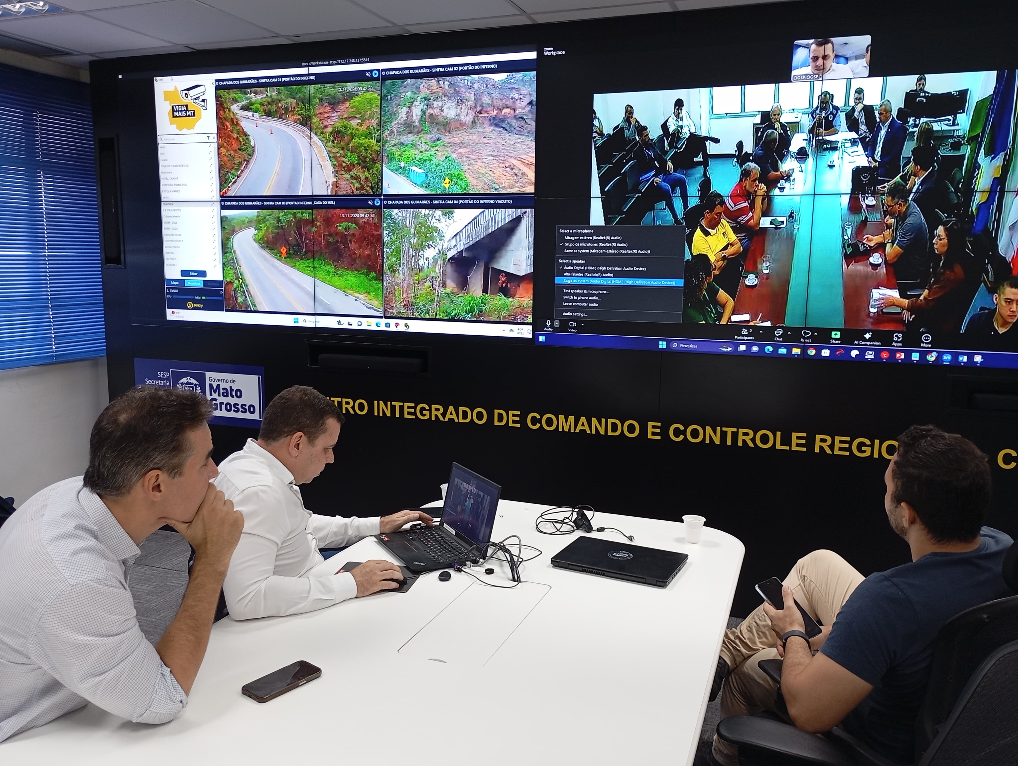  Sesp apresenta Vigia Mais Motorista a Secretaria de Segurança do Distrito Federal