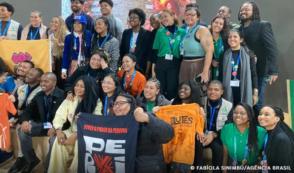 Juventude brasileira leva debate sobre racismo ambiental à COP29