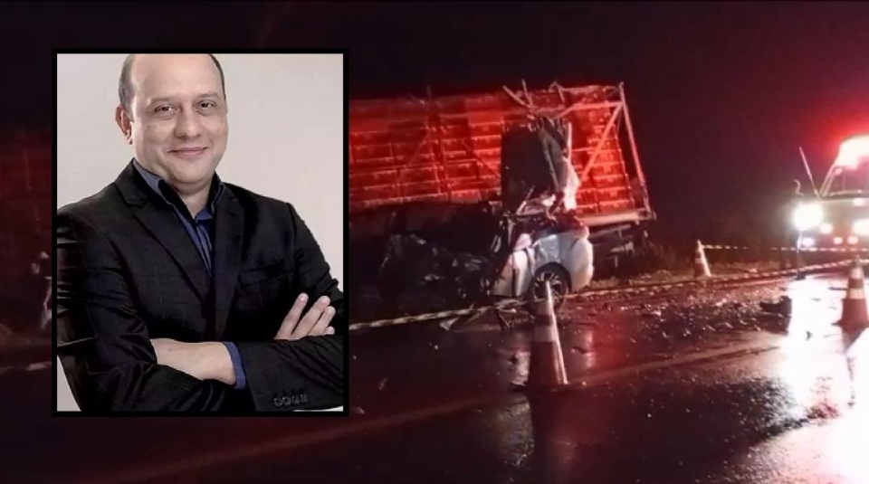 Diretor da rádio Agro FM, Marcos Antônio Ribeiro, morre em acidente na BR-163 em Sorriso