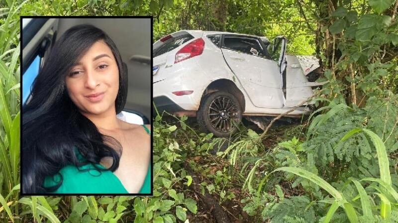 Jovem morre e outras quatro pessoas ficam feridas após carro bater em árvore na MT-251
