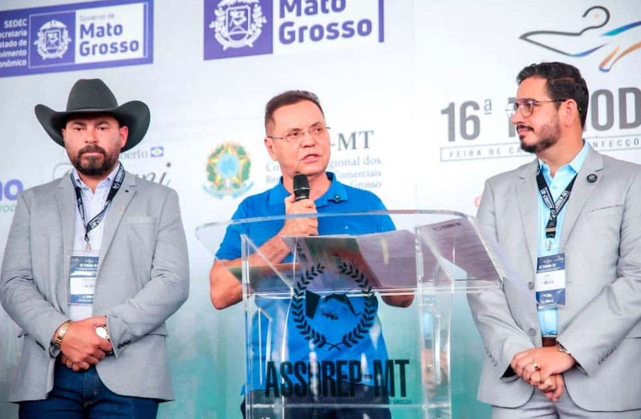 Botelho abre 16ª Femoda-MT e destaca importância do comércio para economia de Mato Grosso