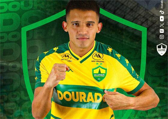 Yamil Asad é o novo reforço do Dourado